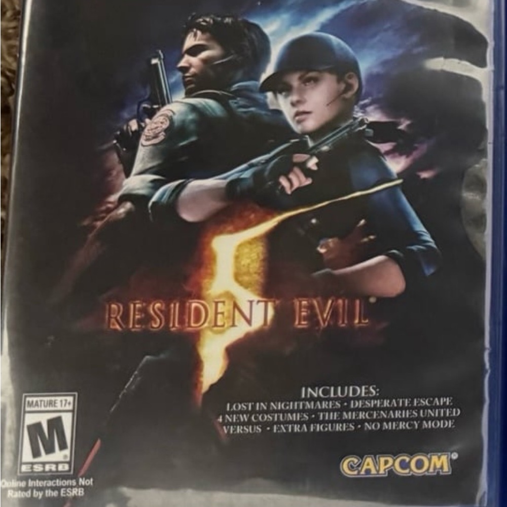 Resident Evil 5 PS4 Game